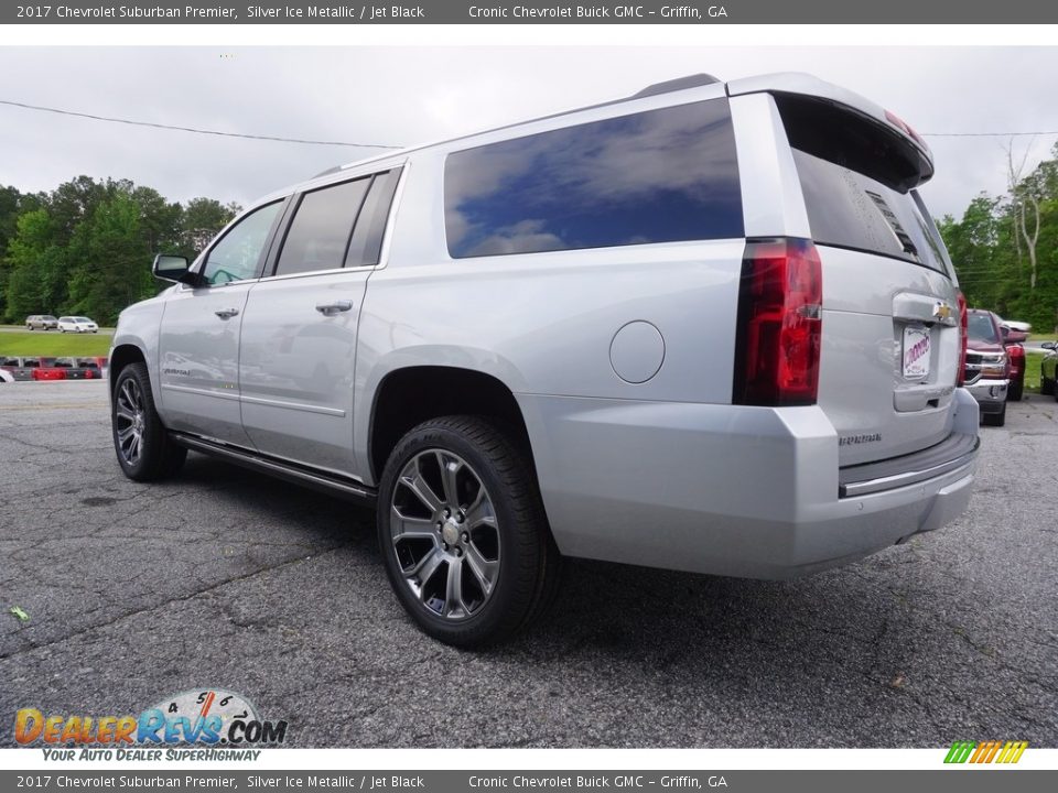 2017 Chevrolet Suburban Premier Silver Ice Metallic / Jet Black Photo #5