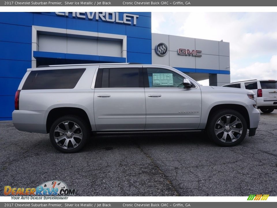 2017 Chevrolet Suburban Premier Silver Ice Metallic / Jet Black Photo #8