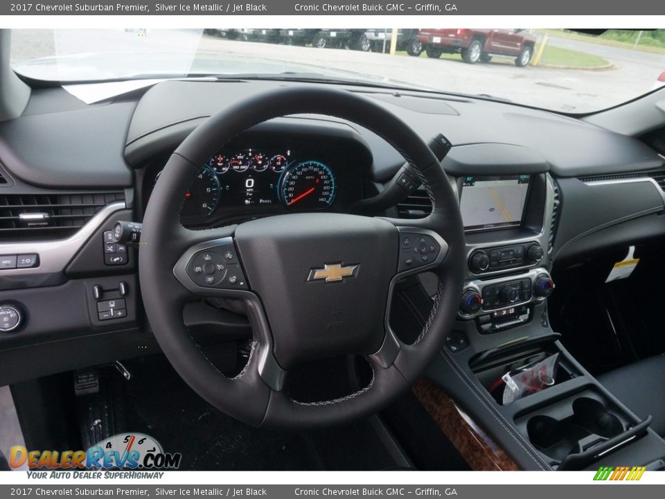 2017 Chevrolet Suburban Premier Silver Ice Metallic / Jet Black Photo #10