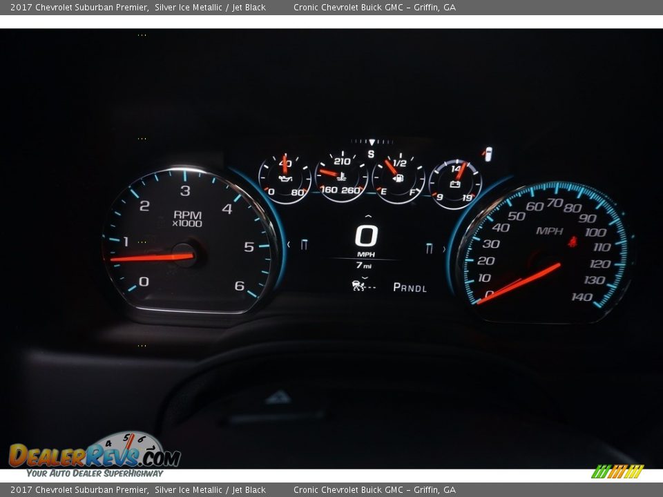 2017 Chevrolet Suburban Premier Silver Ice Metallic / Jet Black Photo #14