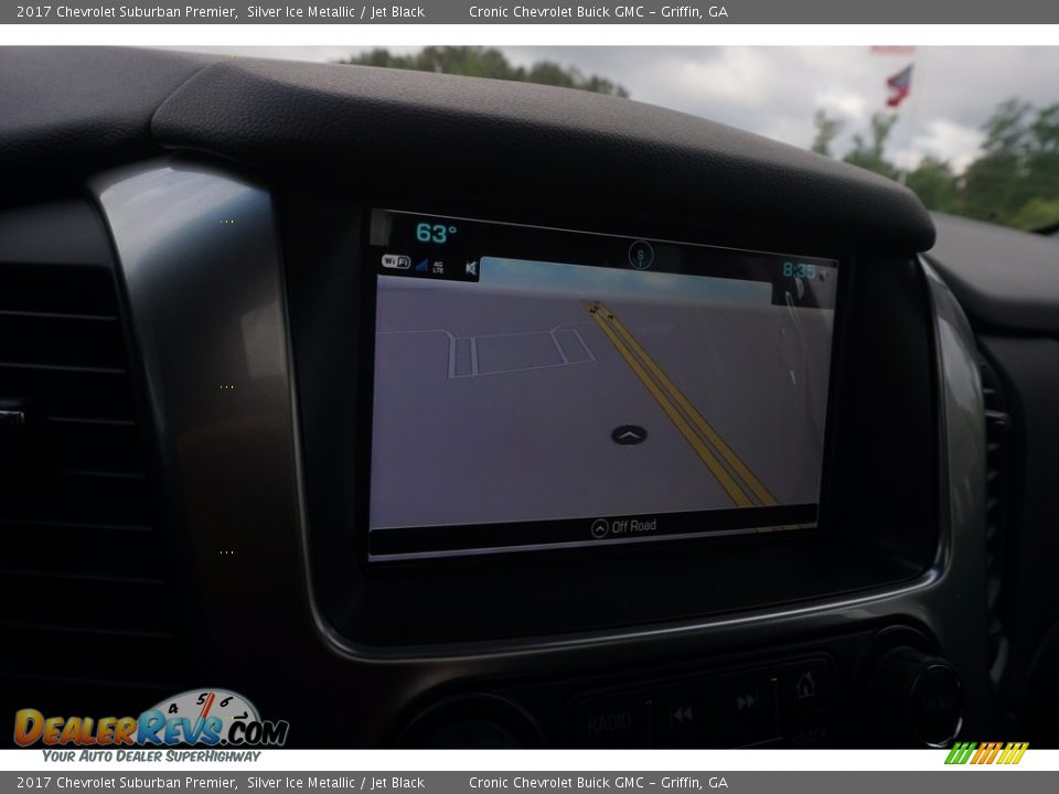 2017 Chevrolet Suburban Premier Silver Ice Metallic / Jet Black Photo #15