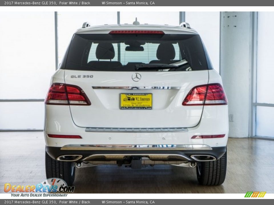 2017 Mercedes-Benz GLE 350 Polar White / Black Photo #4