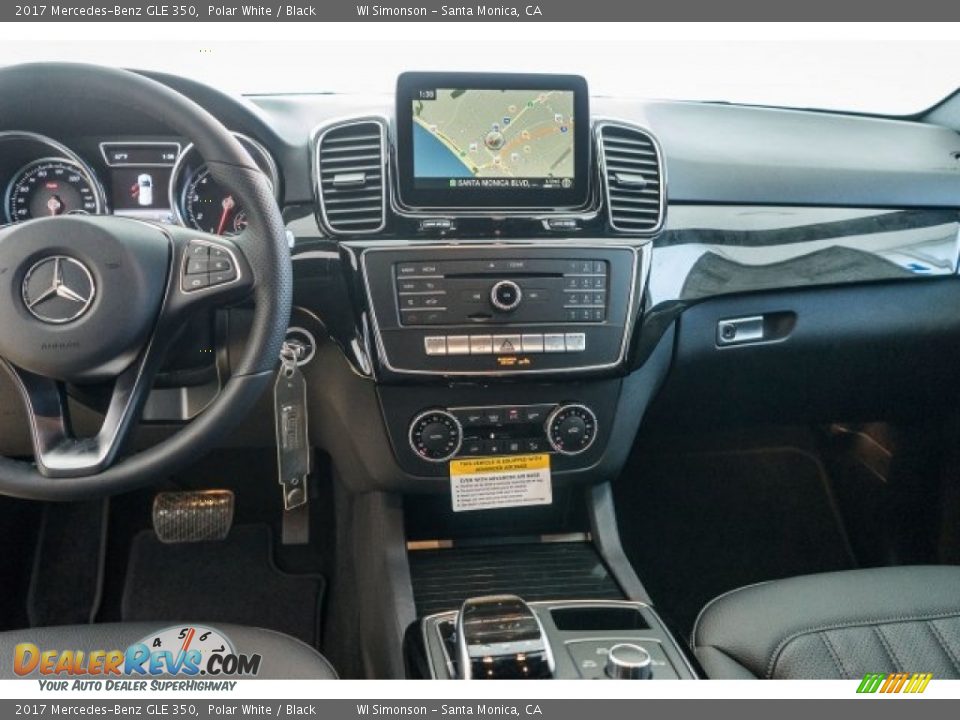 2017 Mercedes-Benz GLE 350 Polar White / Black Photo #7
