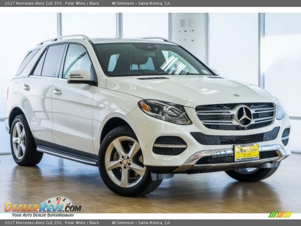2017 Mercedes-Benz GLE 350 Polar White / Black Photo #12
