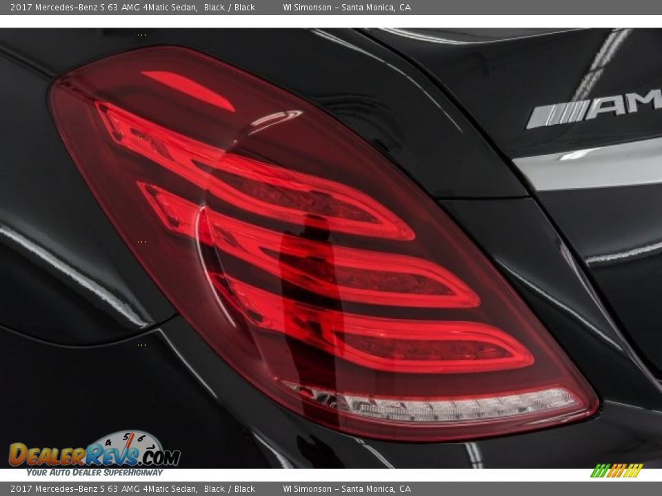 2017 Mercedes-Benz S 63 AMG 4Matic Sedan Black / Black Photo #25