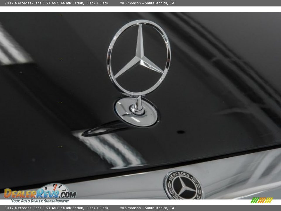 2017 Mercedes-Benz S 63 AMG 4Matic Sedan Black / Black Photo #32