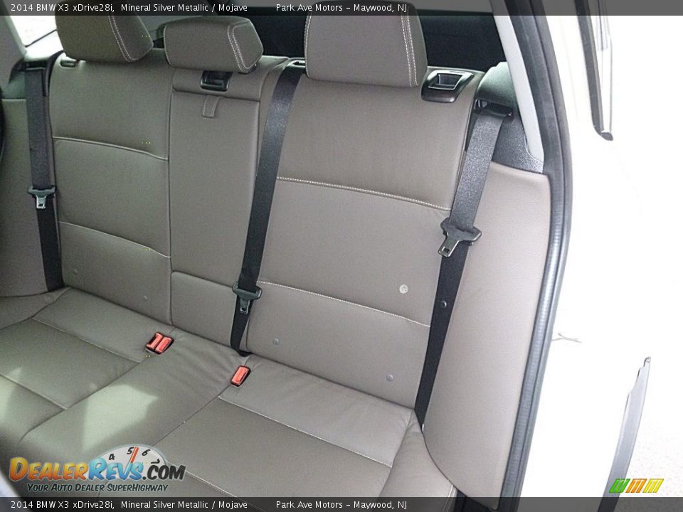 2014 BMW X3 xDrive28i Mineral Silver Metallic / Mojave Photo #15