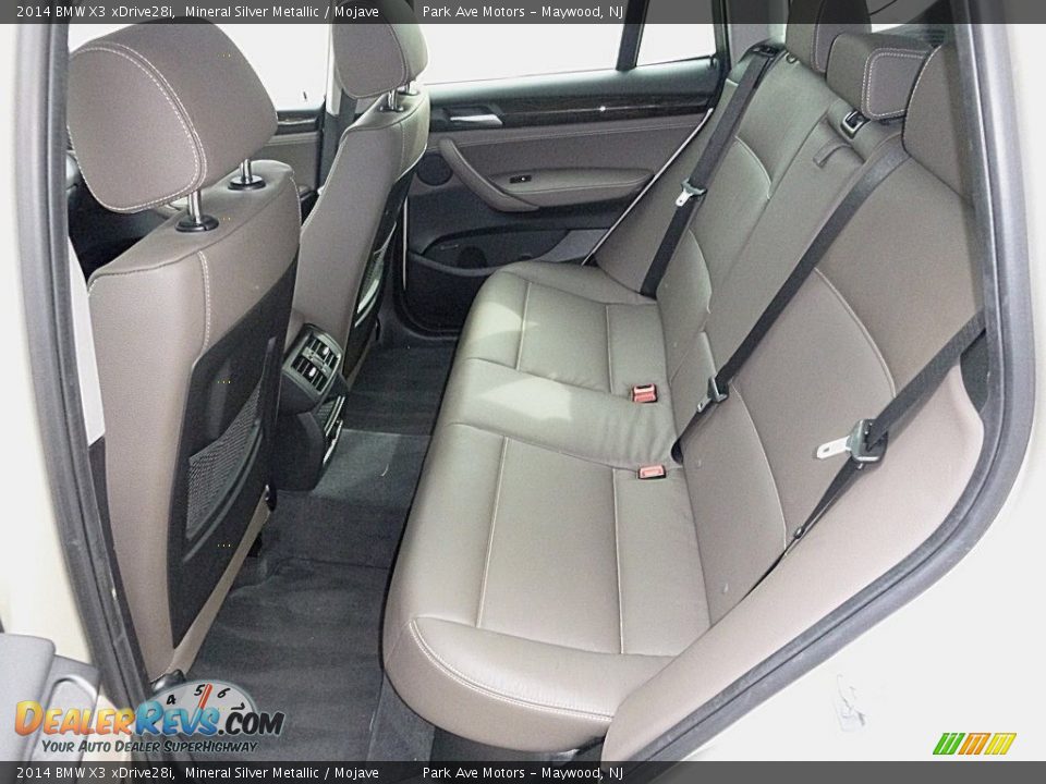 2014 BMW X3 xDrive28i Mineral Silver Metallic / Mojave Photo #16