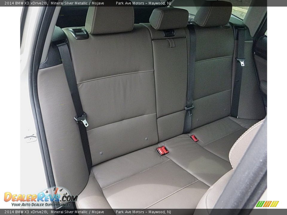 2014 BMW X3 xDrive28i Mineral Silver Metallic / Mojave Photo #23