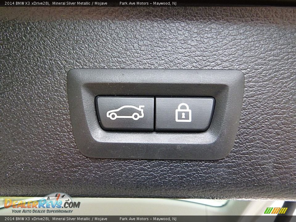 2014 BMW X3 xDrive28i Mineral Silver Metallic / Mojave Photo #28
