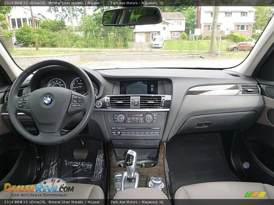 2014 BMW X3 xDrive28i Mineral Silver Metallic / Mojave Photo #29