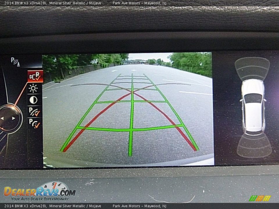 2014 BMW X3 xDrive28i Mineral Silver Metallic / Mojave Photo #33