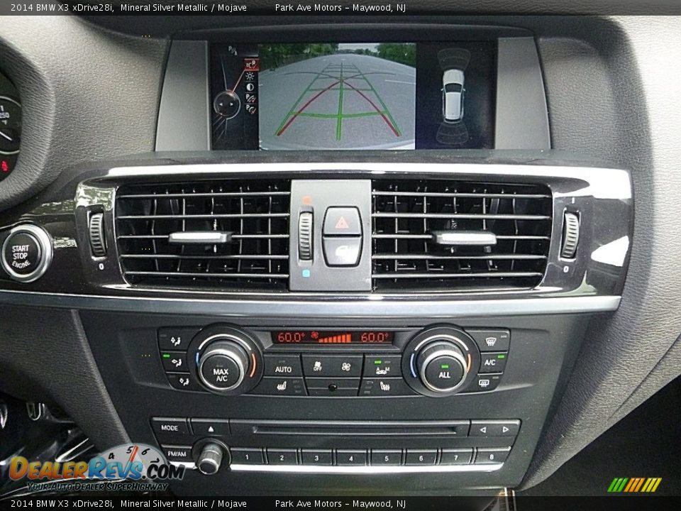 2014 BMW X3 xDrive28i Mineral Silver Metallic / Mojave Photo #34