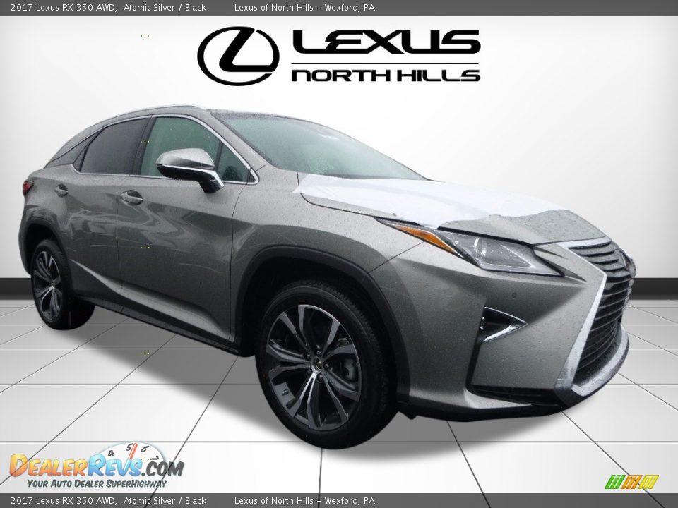 2017 Lexus RX 350 AWD Atomic Silver / Black Photo #1