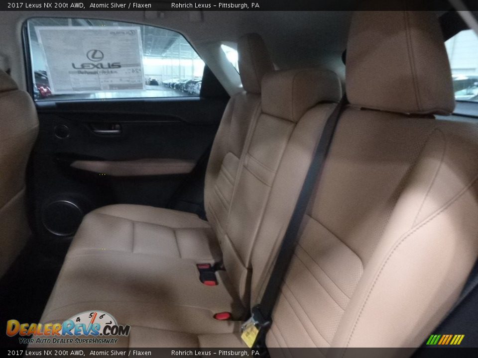 2017 Lexus NX 200t AWD Atomic Silver / Flaxen Photo #7