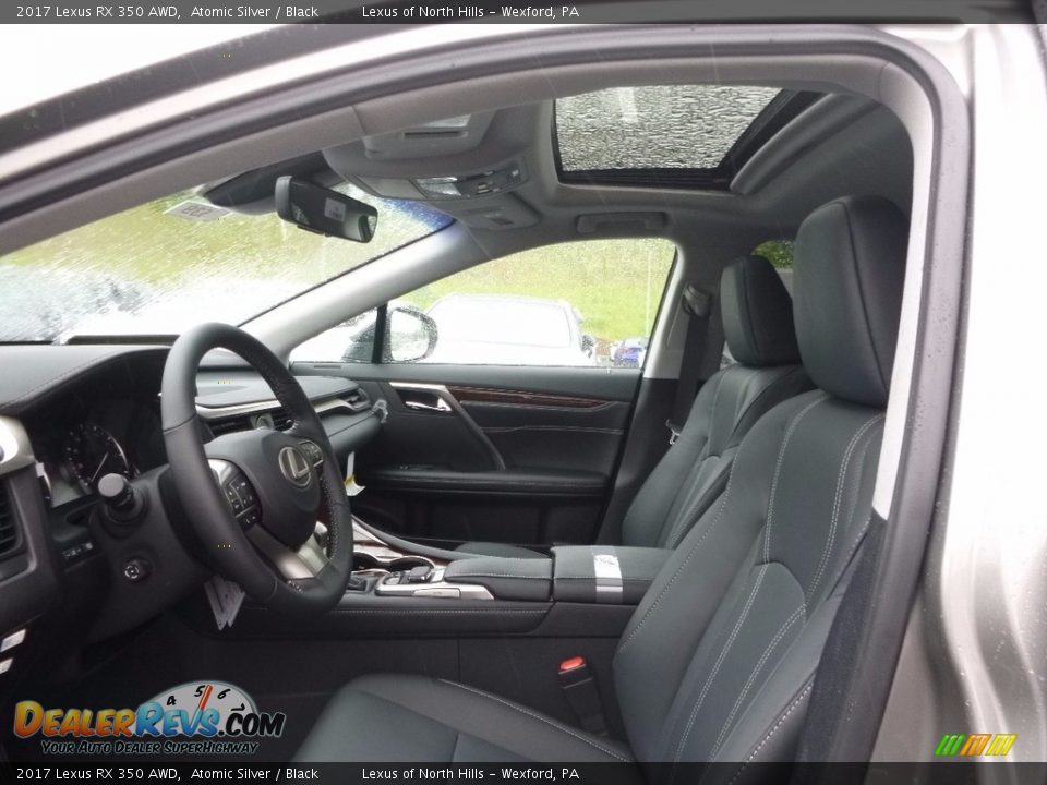 2017 Lexus RX 350 AWD Atomic Silver / Black Photo #7