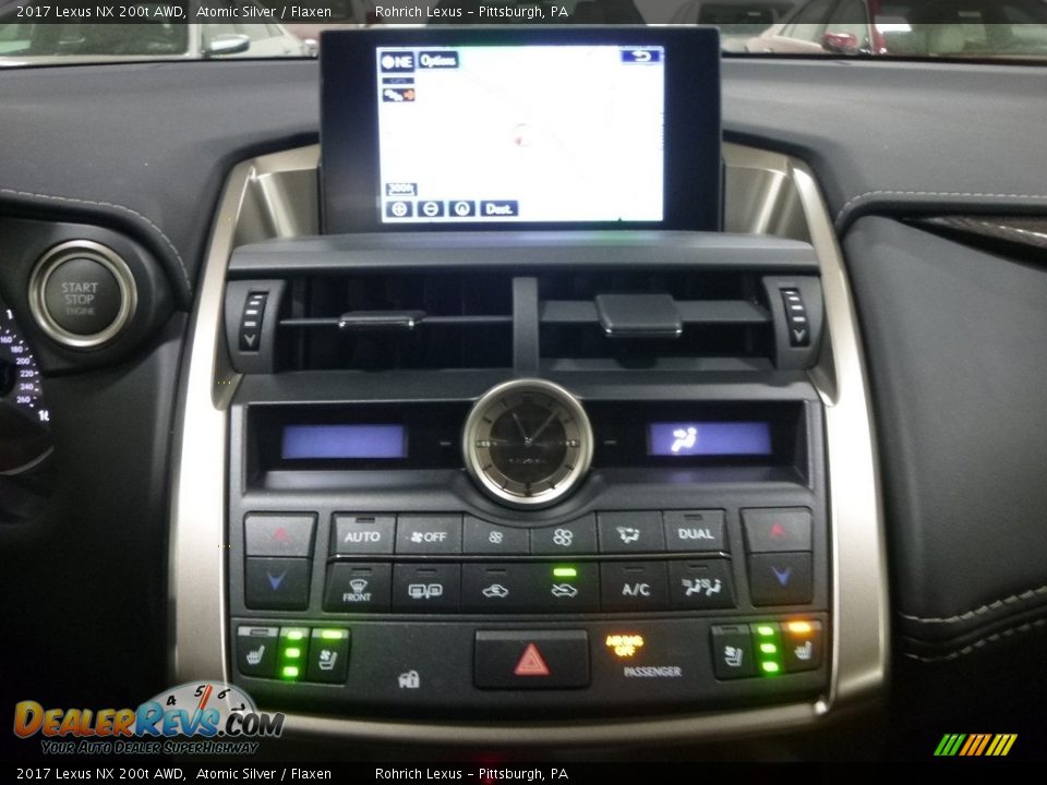 2017 Lexus NX 200t AWD Atomic Silver / Flaxen Photo #12
