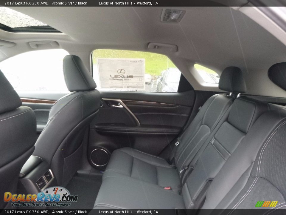 2017 Lexus RX 350 AWD Atomic Silver / Black Photo #8