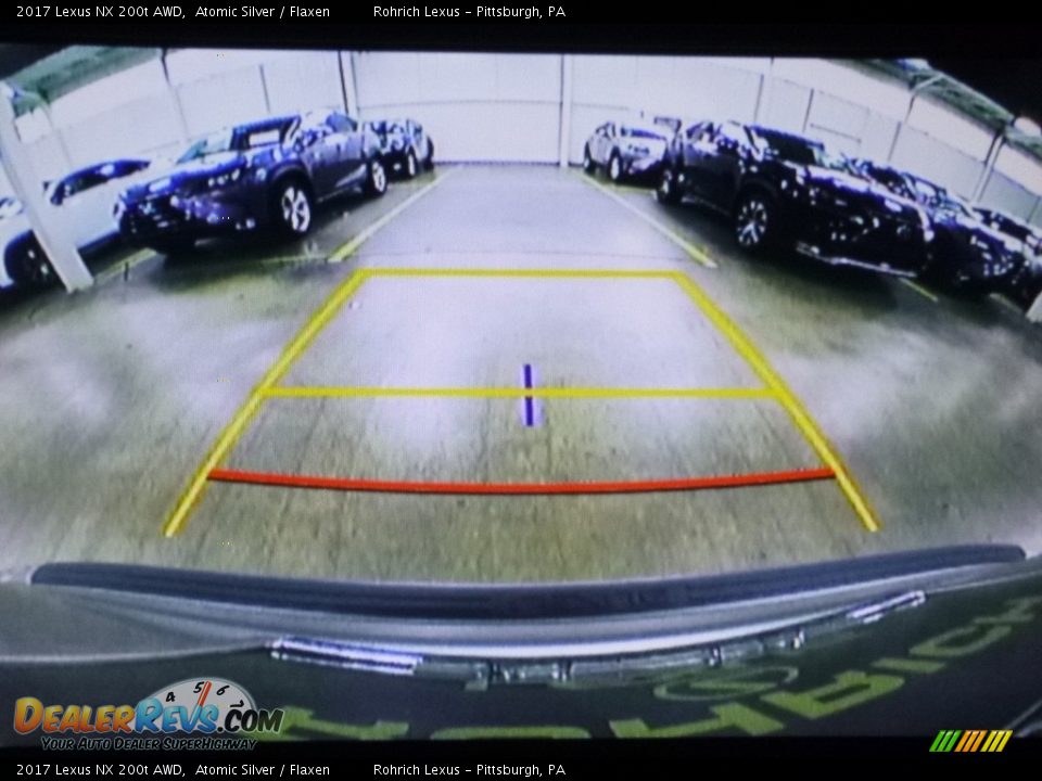 2017 Lexus NX 200t AWD Atomic Silver / Flaxen Photo #13