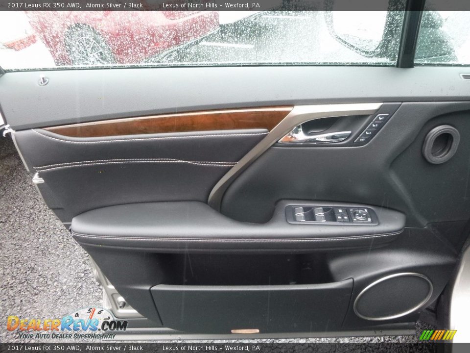 2017 Lexus RX 350 AWD Atomic Silver / Black Photo #10