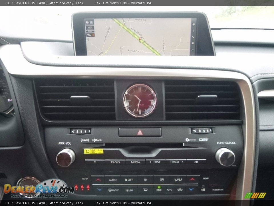 2017 Lexus RX 350 AWD Atomic Silver / Black Photo #13