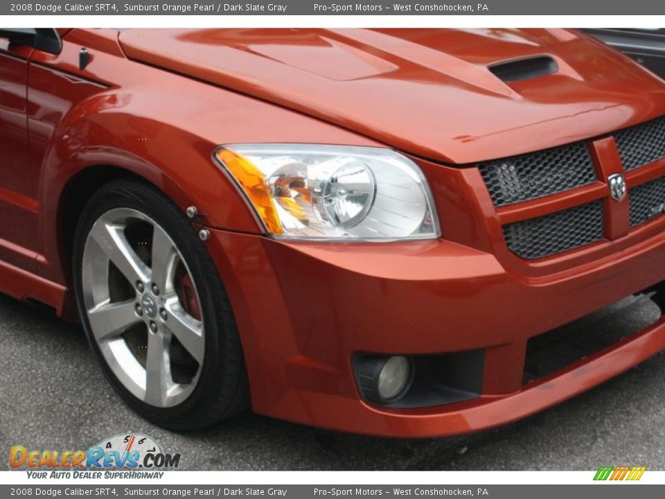 2008 Dodge Caliber SRT4 Sunburst Orange Pearl / Dark Slate Gray Photo #4