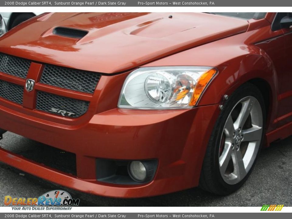 2008 Dodge Caliber SRT4 Sunburst Orange Pearl / Dark Slate Gray Photo #7