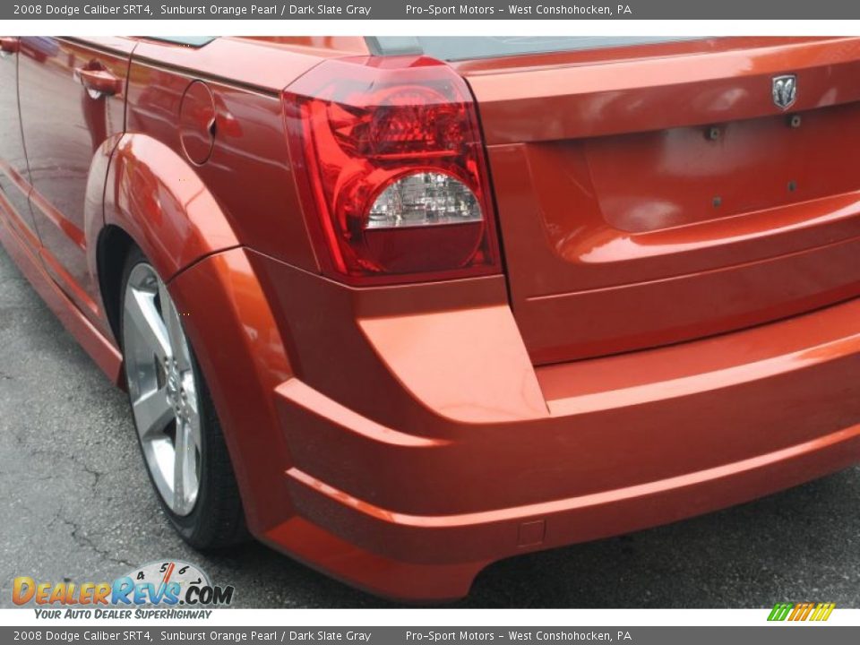 2008 Dodge Caliber SRT4 Sunburst Orange Pearl / Dark Slate Gray Photo #10