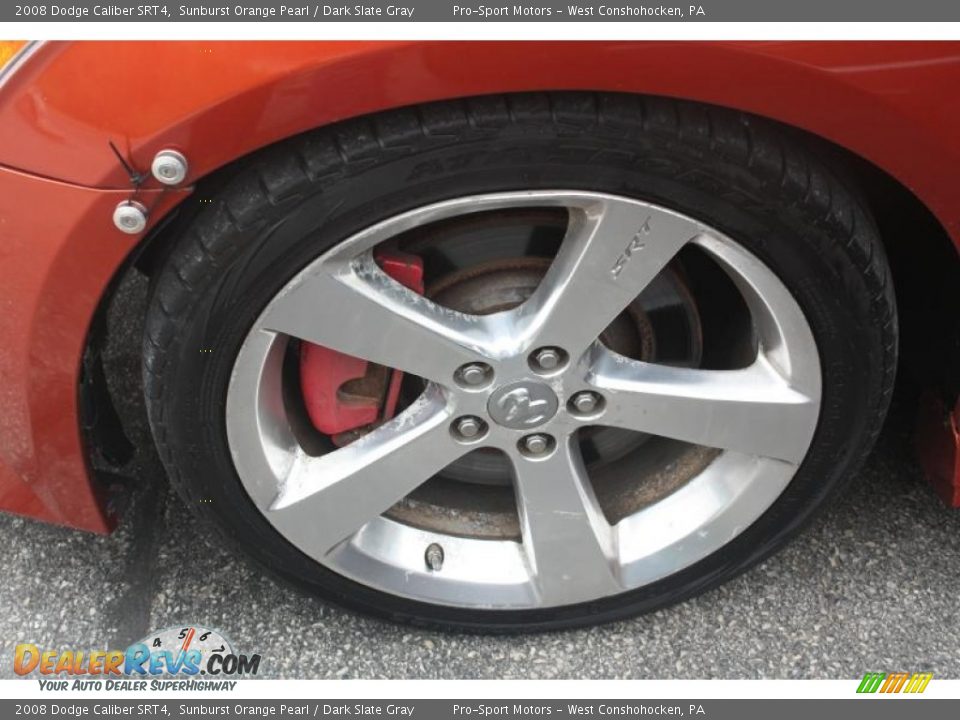 2008 Dodge Caliber SRT4 Sunburst Orange Pearl / Dark Slate Gray Photo #16