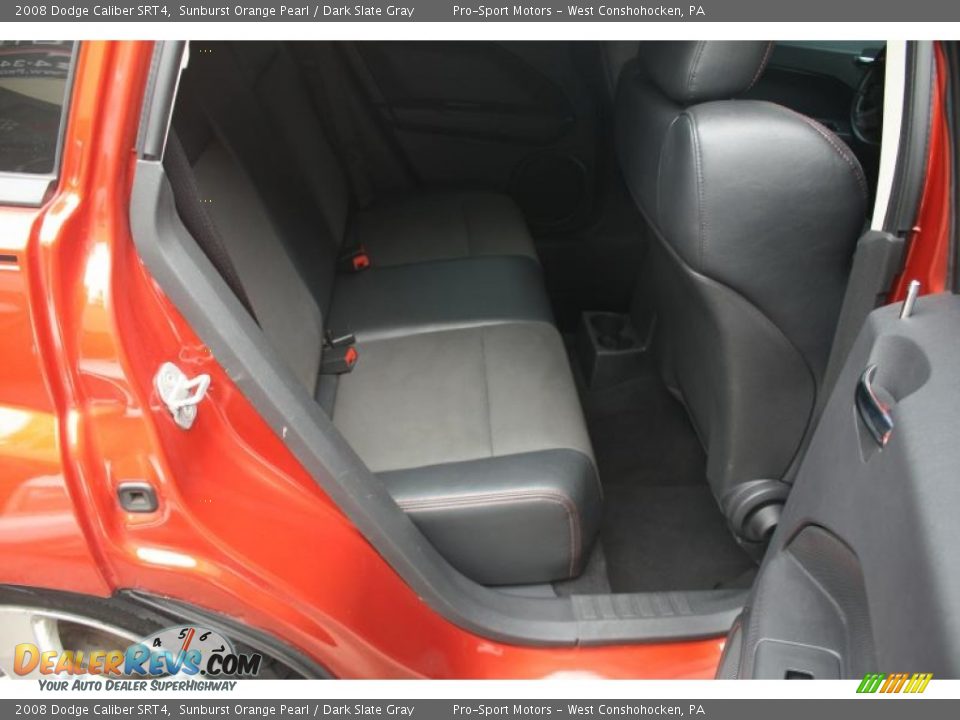 2008 Dodge Caliber SRT4 Sunburst Orange Pearl / Dark Slate Gray Photo #35