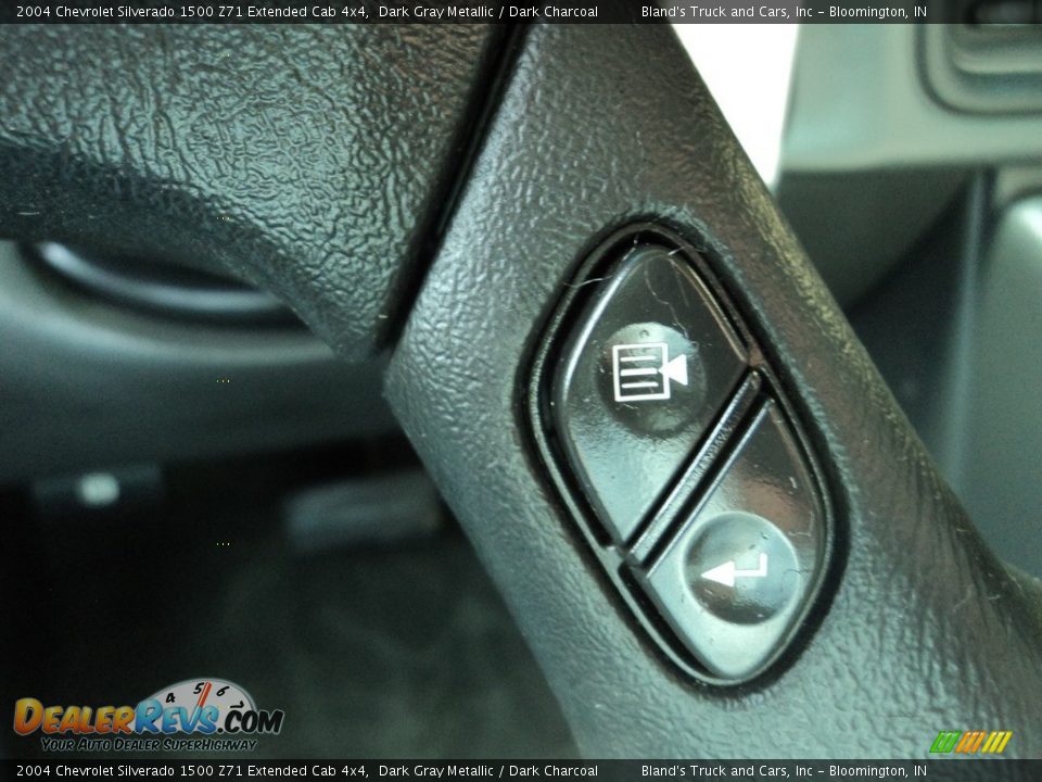 2004 Chevrolet Silverado 1500 Z71 Extended Cab 4x4 Dark Gray Metallic / Dark Charcoal Photo #20