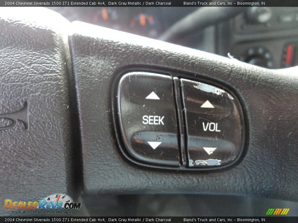 2004 Chevrolet Silverado 1500 Z71 Extended Cab 4x4 Dark Gray Metallic / Dark Charcoal Photo #21