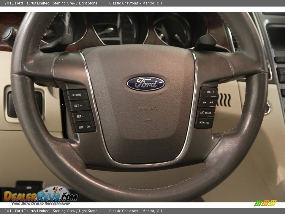 2011 Ford Taurus Limited Sterling Grey / Light Stone Photo #6