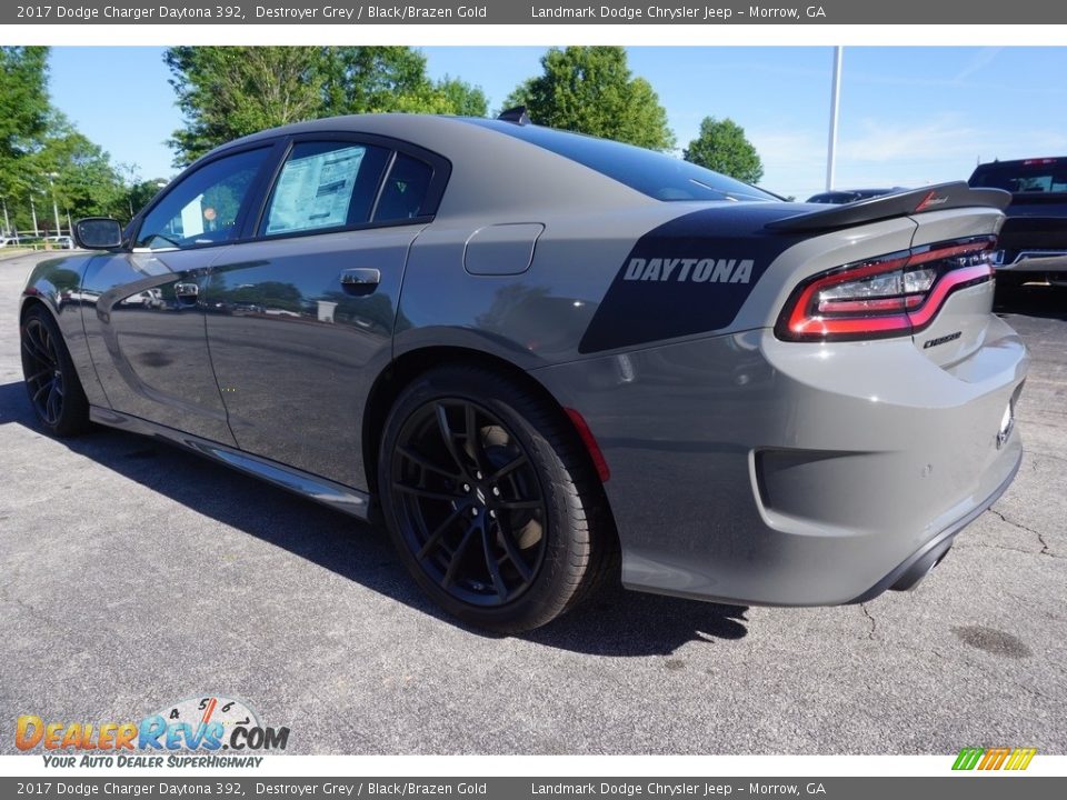 2017 Dodge Charger Daytona 392 Destroyer Grey / Black/Brazen Gold Photo #2