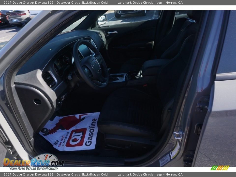 2017 Dodge Charger Daytona 392 Destroyer Grey / Black/Brazen Gold Photo #6