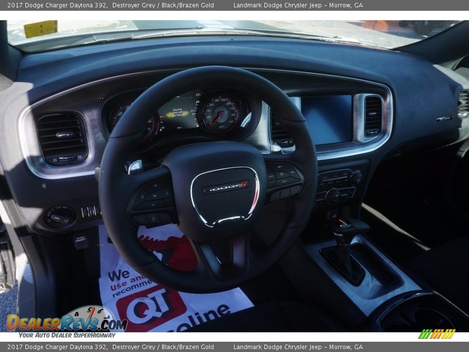 2017 Dodge Charger Daytona 392 Destroyer Grey / Black/Brazen Gold Photo #7