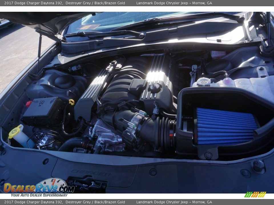 2017 Dodge Charger Daytona 392 Destroyer Grey / Black/Brazen Gold Photo #10