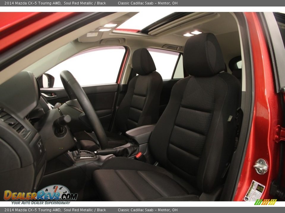 2014 Mazda CX-5 Touring AWD Soul Red Metallic / Black Photo #5
