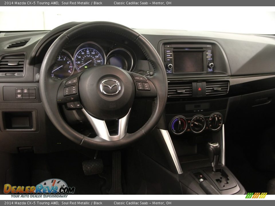 2014 Mazda CX-5 Touring AWD Soul Red Metallic / Black Photo #6