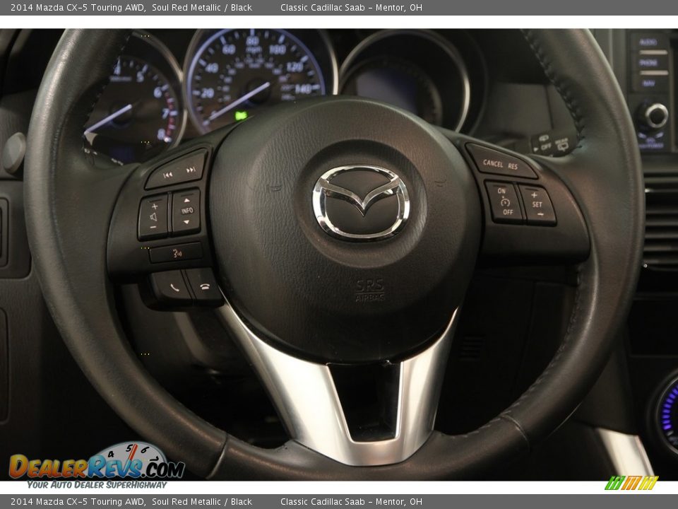 2014 Mazda CX-5 Touring AWD Soul Red Metallic / Black Photo #7