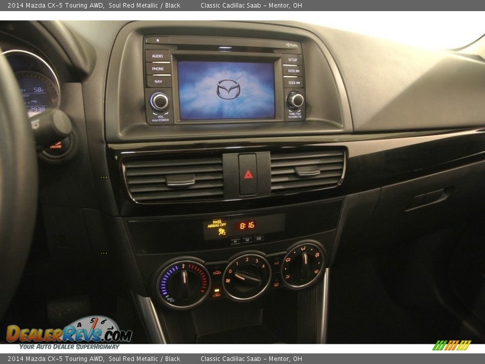 2014 Mazda CX-5 Touring AWD Soul Red Metallic / Black Photo #9