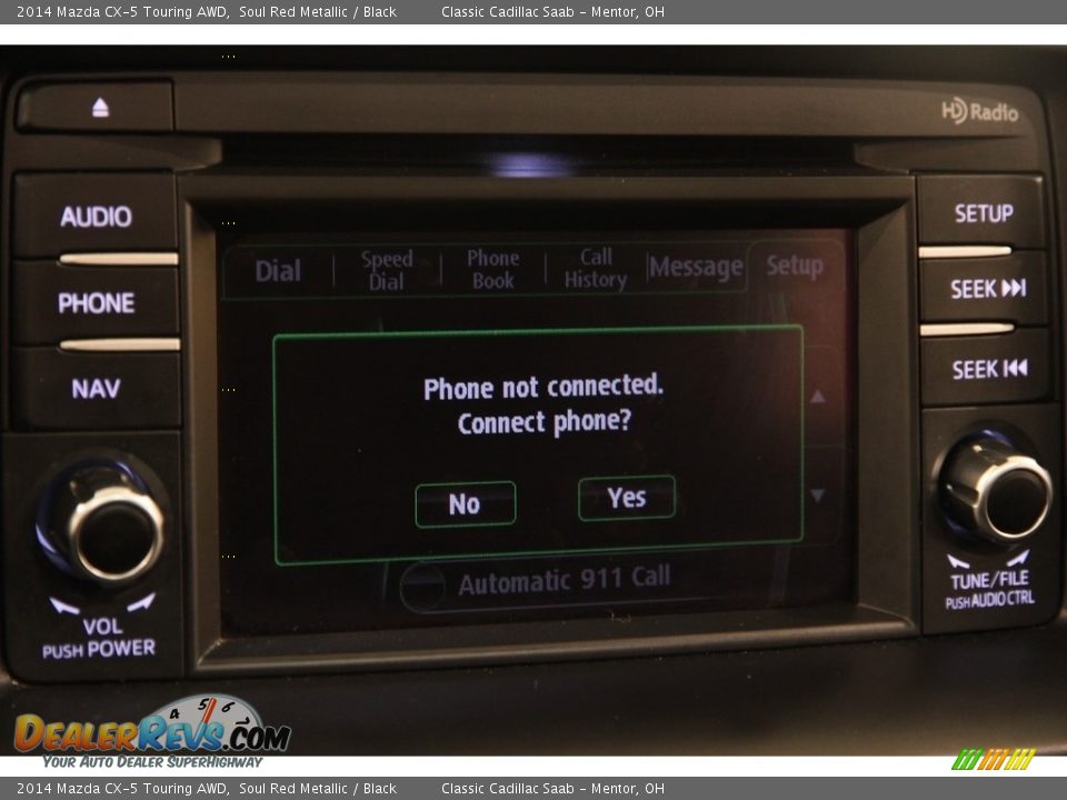 2014 Mazda CX-5 Touring AWD Soul Red Metallic / Black Photo #11