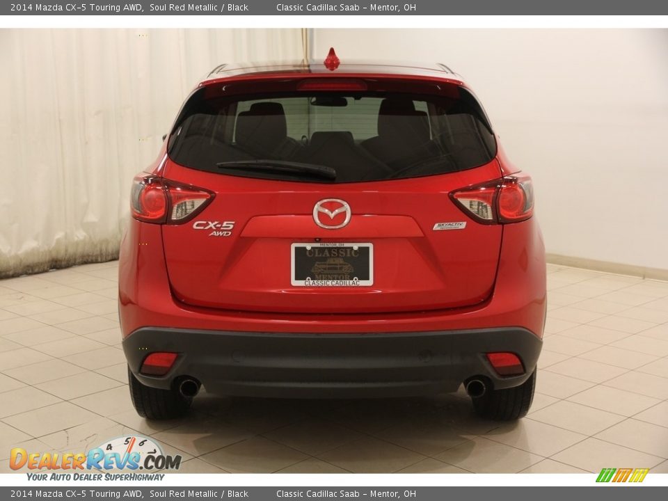 2014 Mazda CX-5 Touring AWD Soul Red Metallic / Black Photo #17