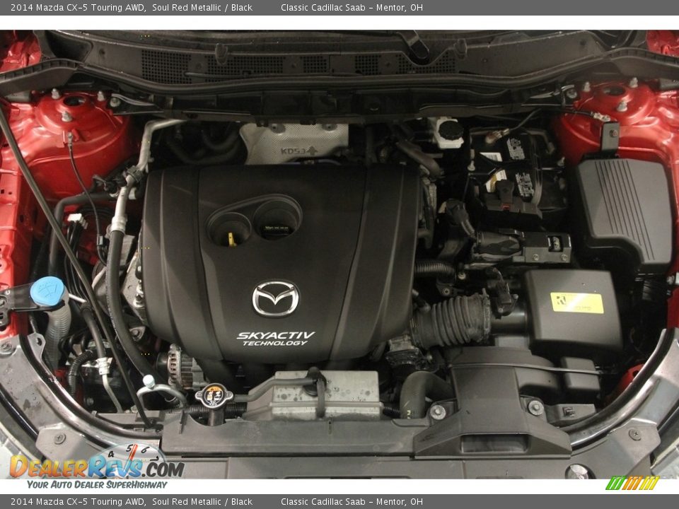 2014 Mazda CX-5 Touring AWD Soul Red Metallic / Black Photo #18