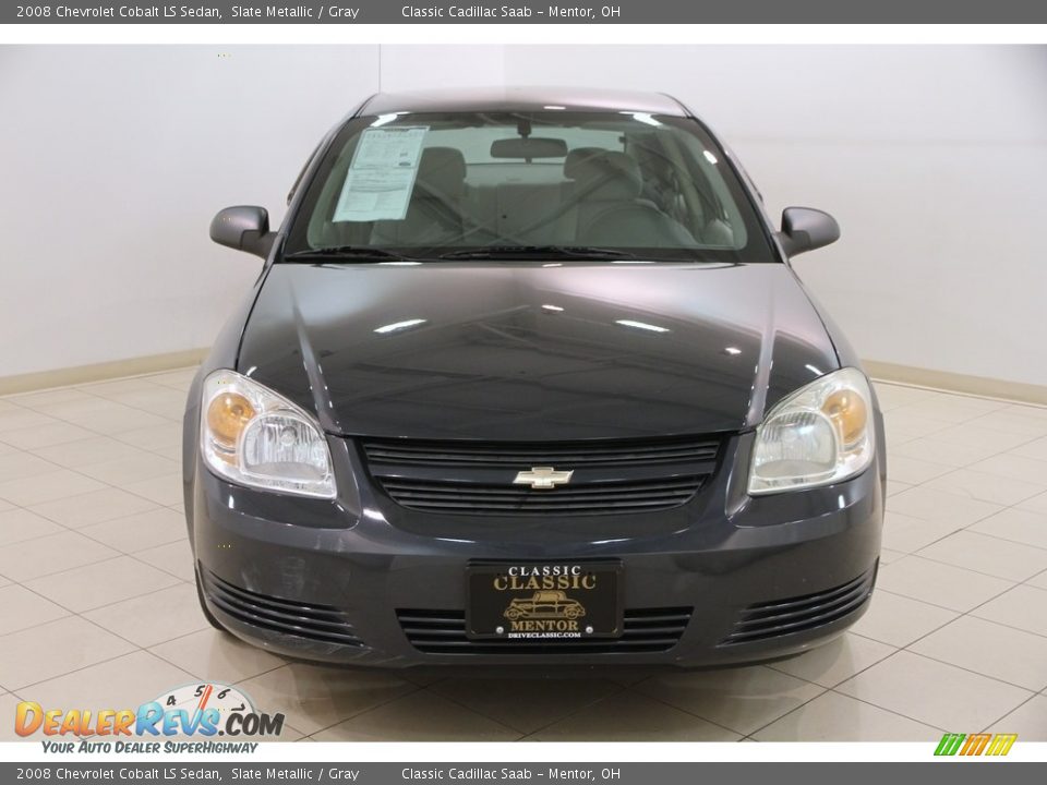 2008 Chevrolet Cobalt LS Sedan Slate Metallic / Gray Photo #2