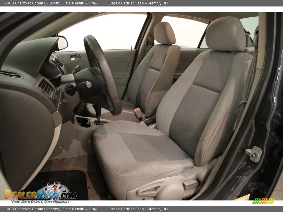 2008 Chevrolet Cobalt LS Sedan Slate Metallic / Gray Photo #5