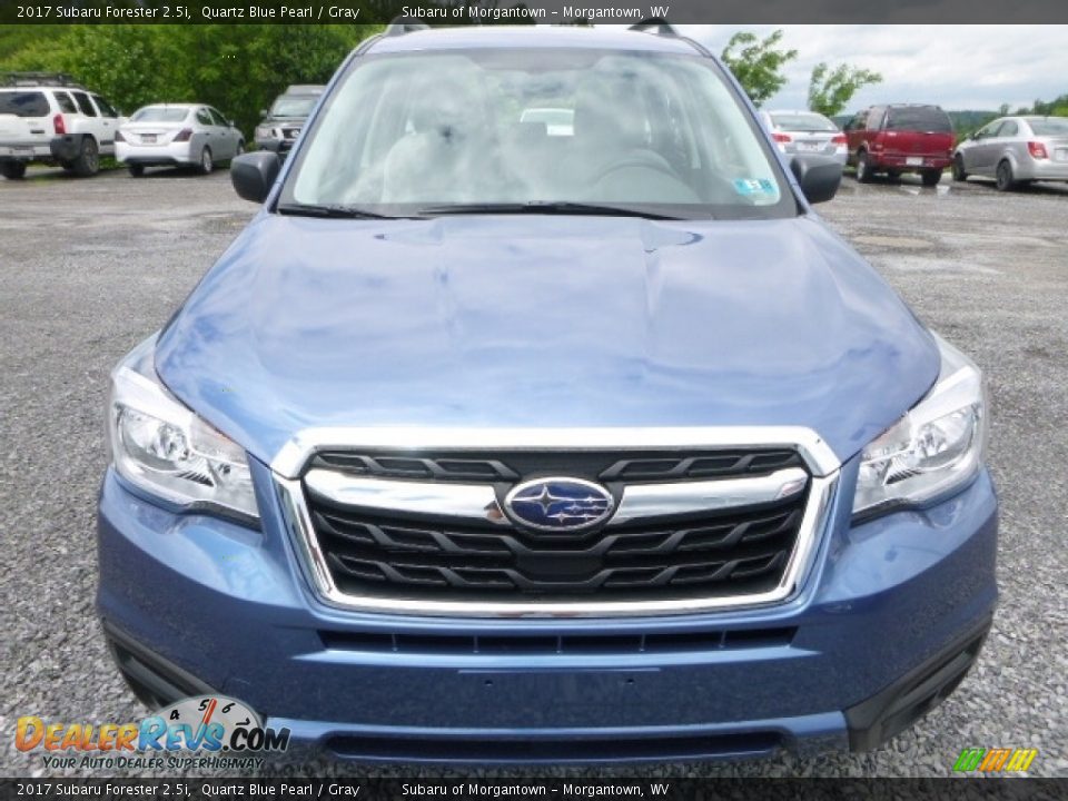 2017 Subaru Forester 2.5i Quartz Blue Pearl / Gray Photo #9