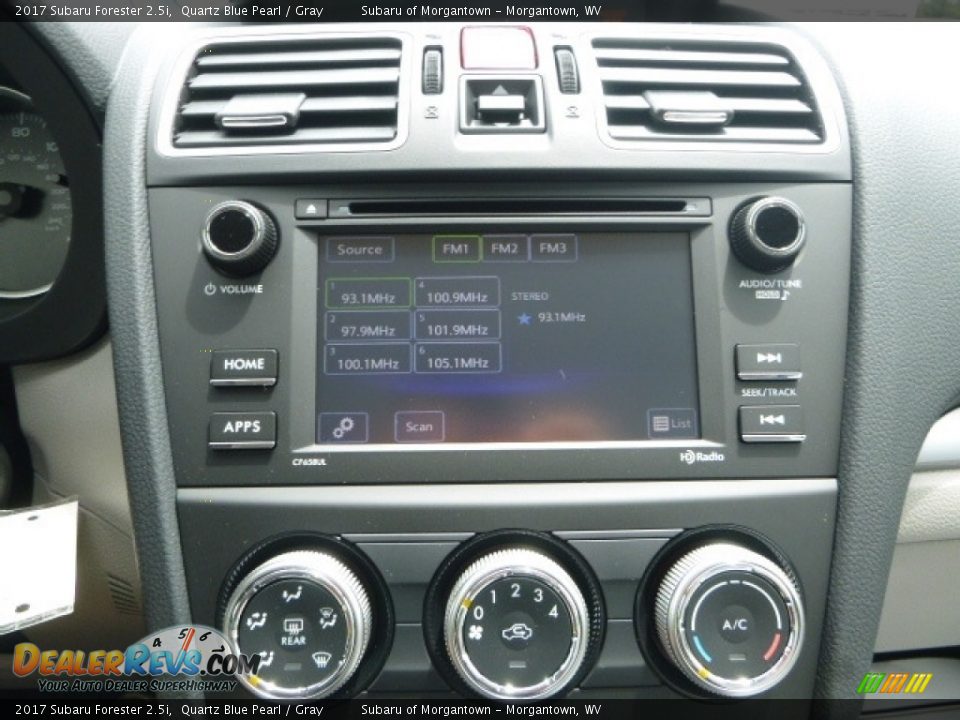 2017 Subaru Forester 2.5i Quartz Blue Pearl / Gray Photo #17