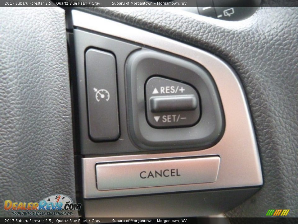 2017 Subaru Forester 2.5i Quartz Blue Pearl / Gray Photo #19