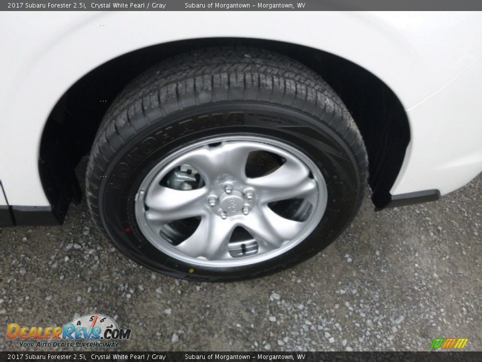 2017 Subaru Forester 2.5i Crystal White Pearl / Gray Photo #2